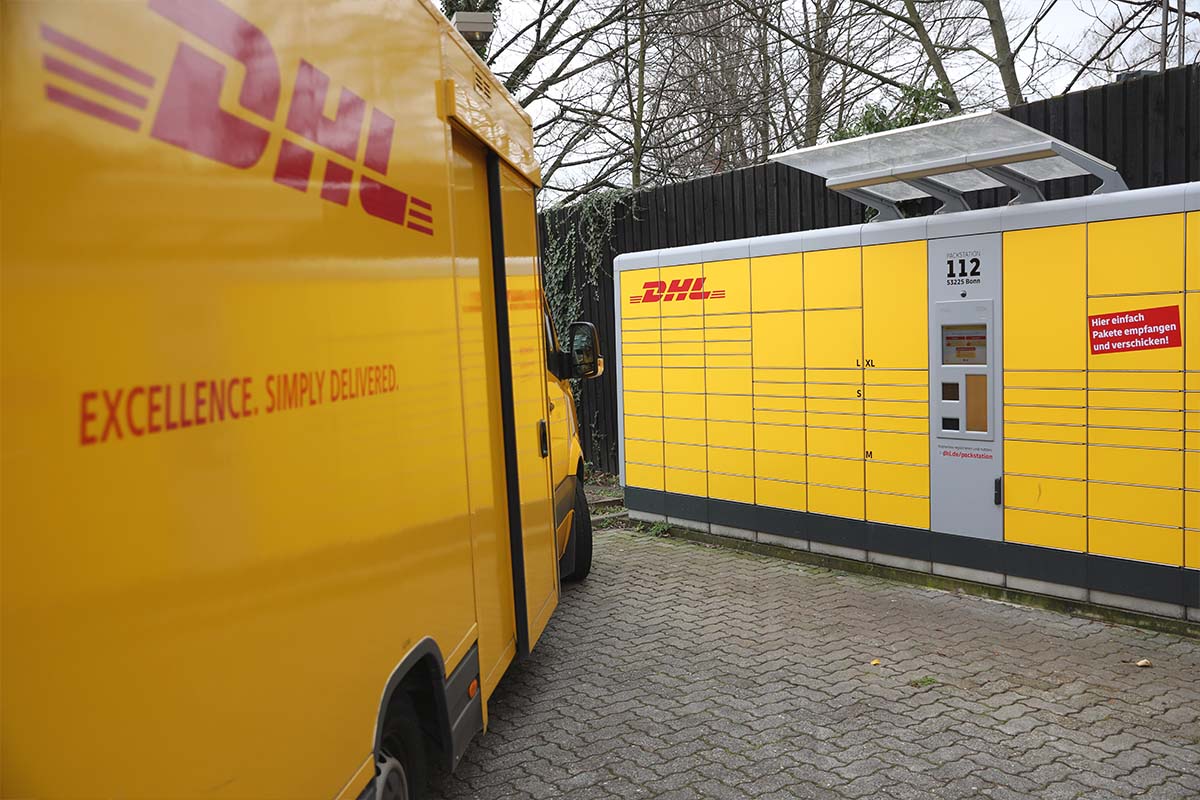 Versand ab sofort mit DHL