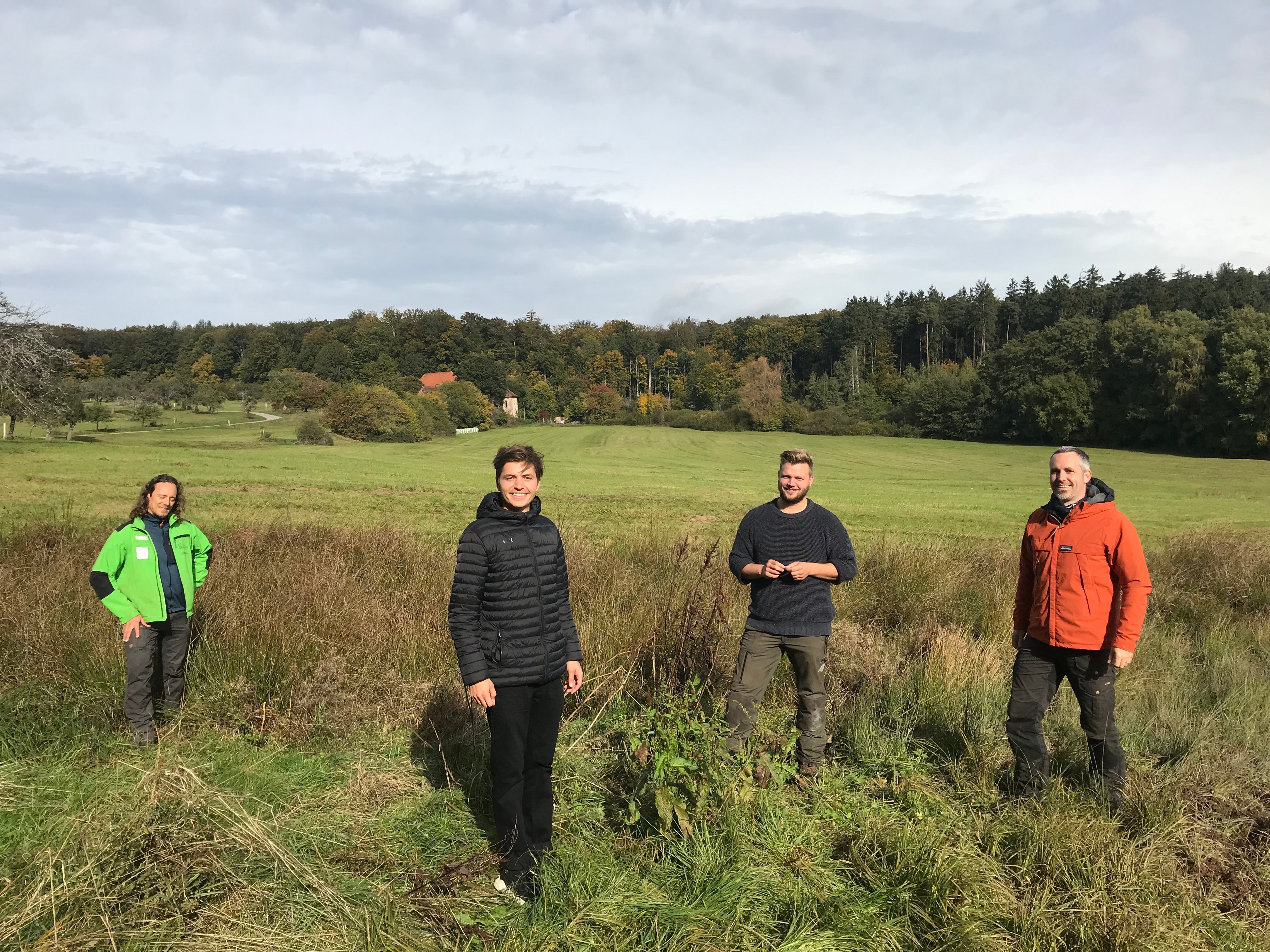 Libellen-Projekt Spessart: Erwartungen und Pläne beim Ausbau der Feuchtbiotope im Hafenlohrtal