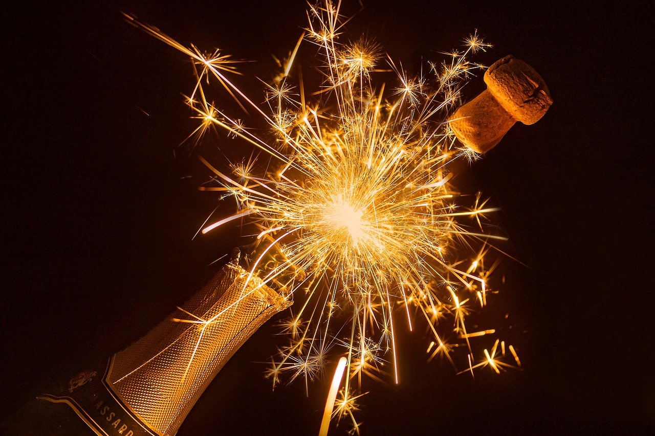 Wie schnell kann ein Champagnerkorken werden?