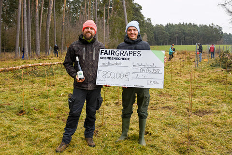 2800 Bäume gepflanzt