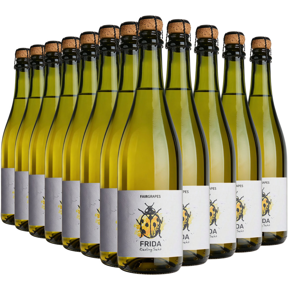 12 × FRIDA Riesling-Sekt
