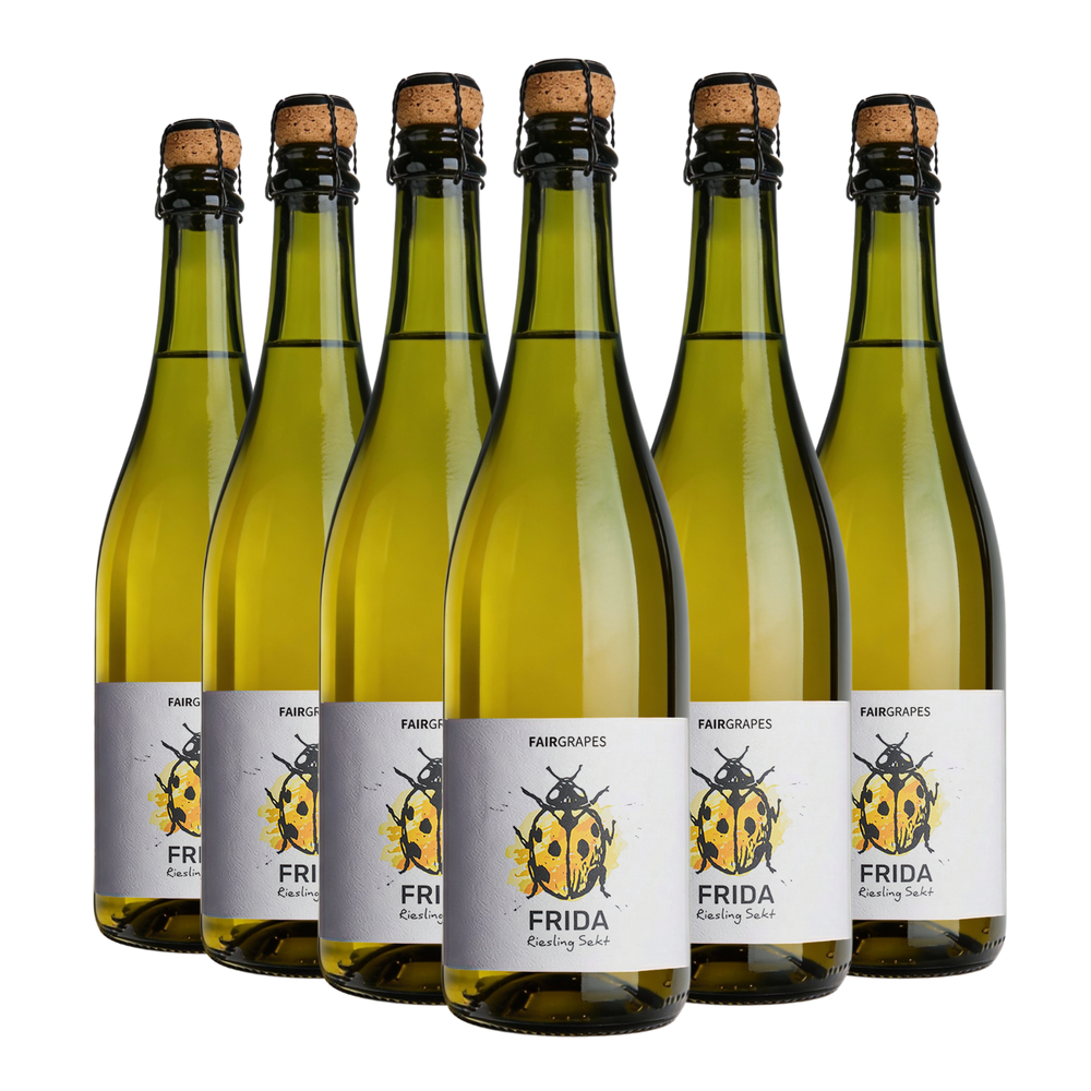 6 × FRIDA Riesling-Sekt